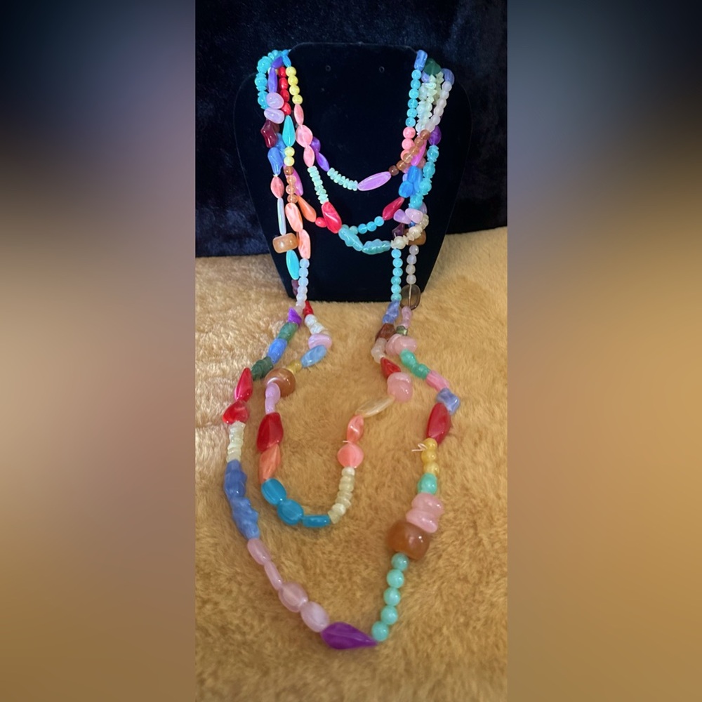 Multicolor Beaded Necklace